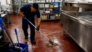 Restaurant kitchen floor cleaning Melbourne: hire a pro
